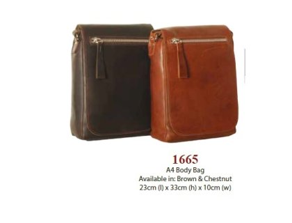 Taška kožená - crossbody Ashwood 1665