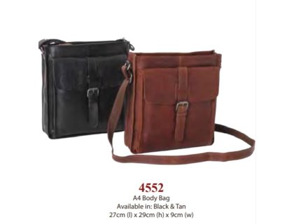 Taška kožená Ashwood 4552