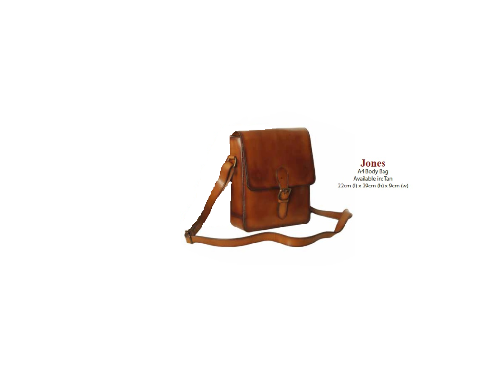 Taška kožená crossbody Ashwood Jones
